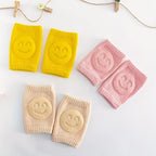 2 Pcs Baby Knee Pads – Soft, Protective & Cushioned (Random Color)