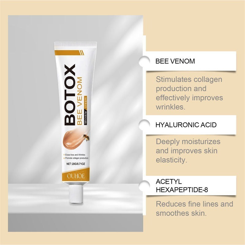 Bee Venom Botox Face Cream – Whitening, Anti-Aging & Deep Moisturizing Skincare