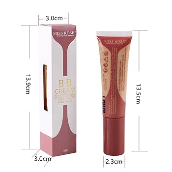 Miss Rose BB Cream Perfect Cover Foundation – Beige 1