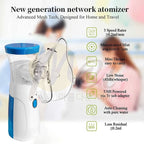 Portable Nebulizer for Asthma – Compact Inhaler Machine for Kids & Adults