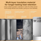 Portable Rechargeable Baby Bottle Warmer – Fast Heating & Travel-Friendly