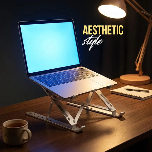 Foldable Laptop & Tablet Holder Stand-18 Inch Laptop Stand