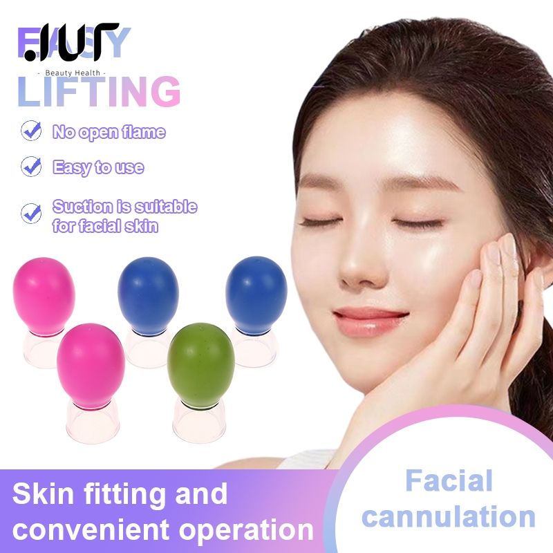 3-Pack Press Type Facial Cupping Set for Skin Care – Lifting & Toning