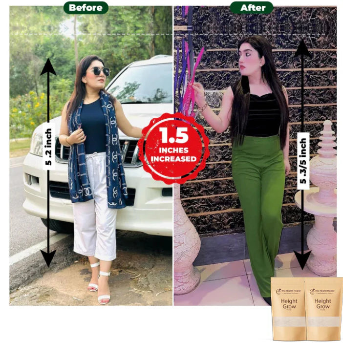 Height Grow Veda-100% Natural Height Increase Supplement