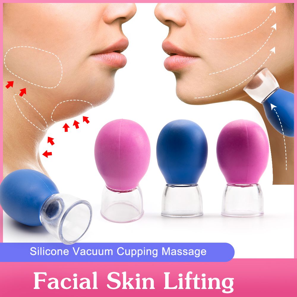 3-Pack Press Type Facial Cupping Set for Skin Care – Lifting & Toning