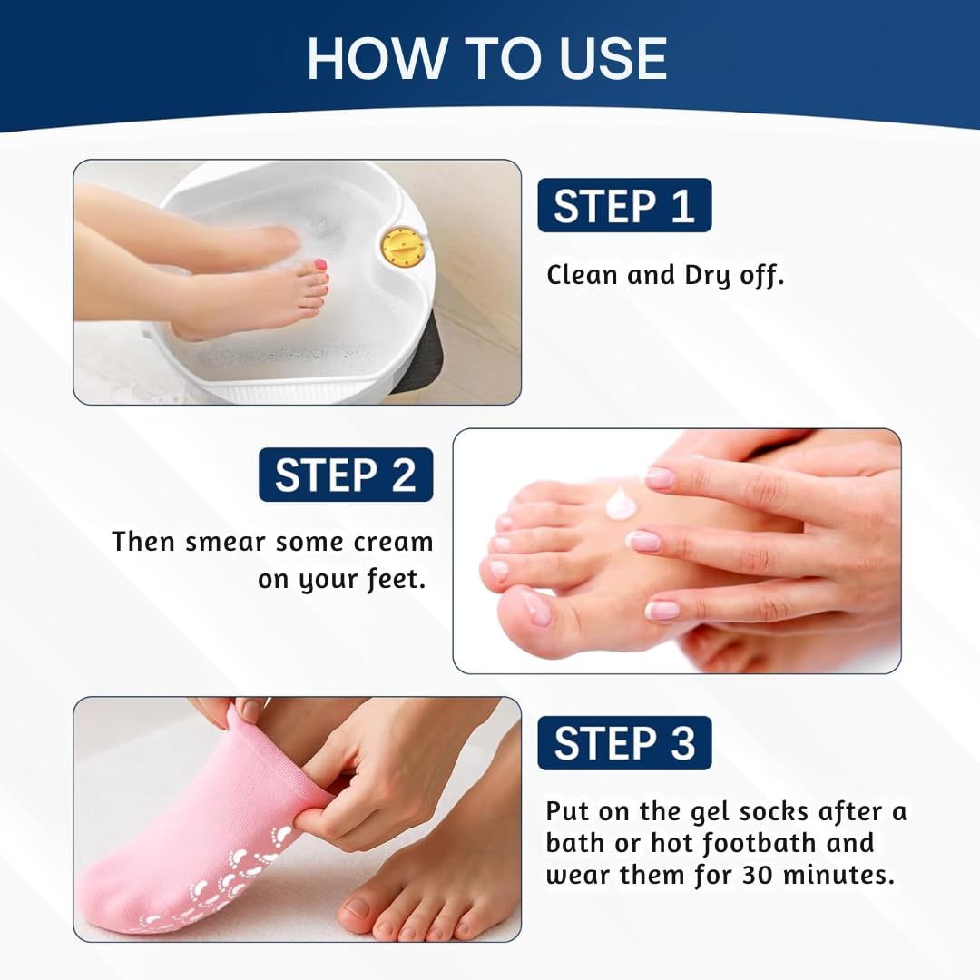 Moisturizing Spa Gel Socks