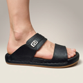 TRENDSSI | Comfortable Minimalist Slipper - Black