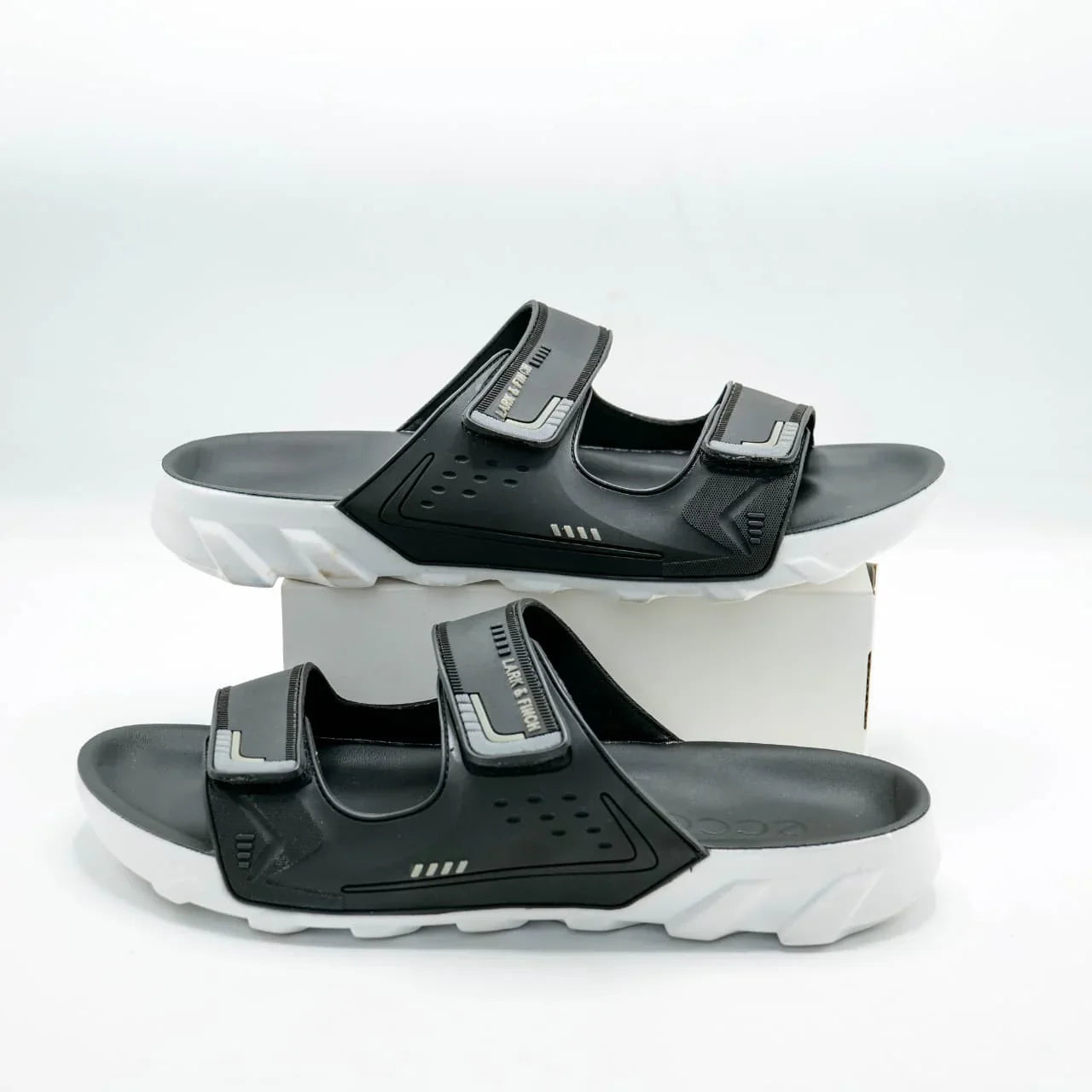 TRENDSSI  | "Apex" Sport Sandals – Jet Black