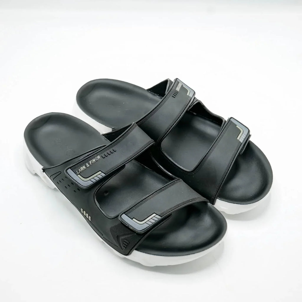TRENDSSI  | "Apex" Sport Sandals – Jet Black