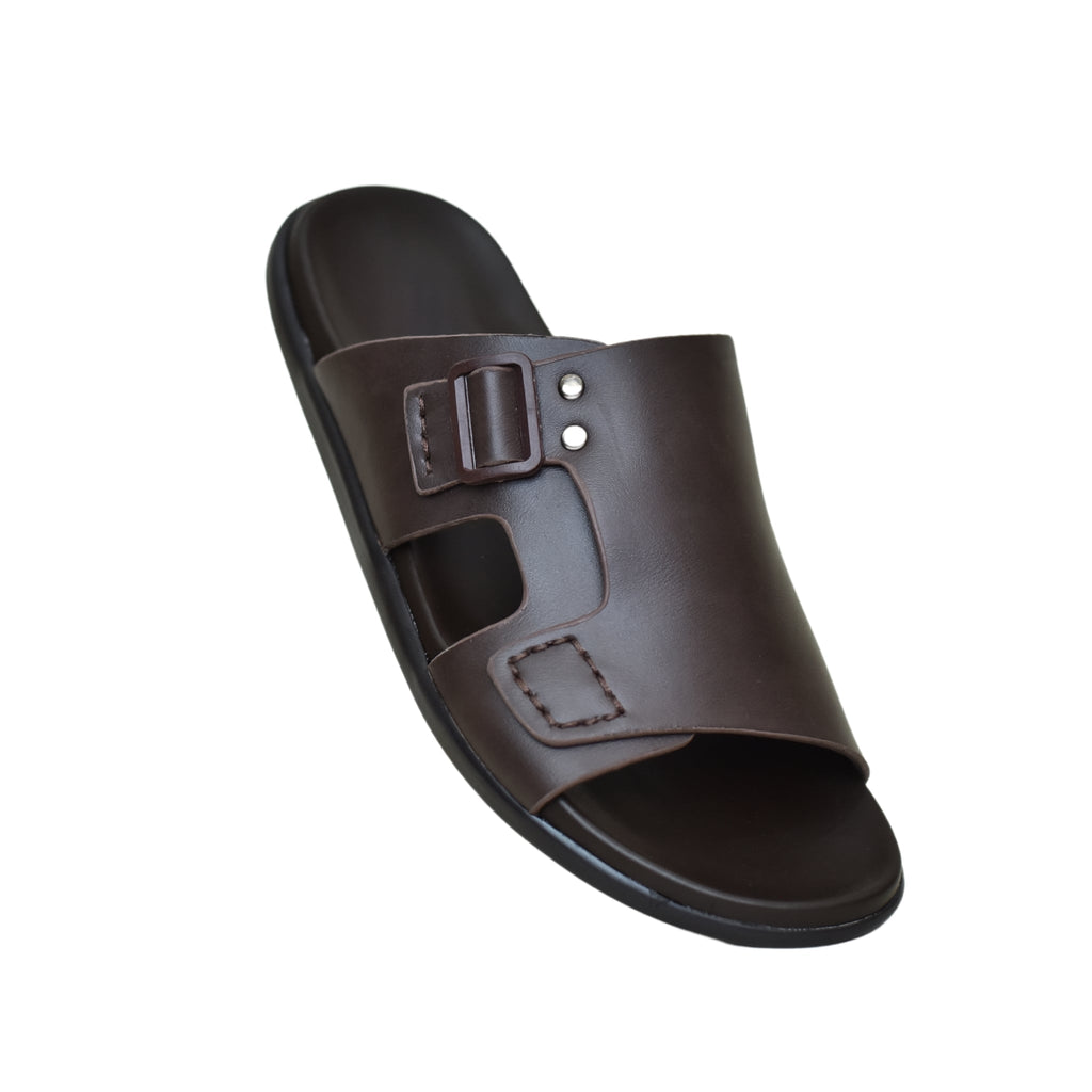 TRENDSSI | Men's Premium Brown Comfort Slipper