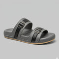 TRENDSSI | Classic Double Strap Comfort Sandals – Gray