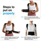 ADJUSTABLE BACK POSTURE BELT