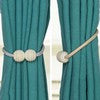 Magnetic Curtain Tiebacks - 2 Pack Pearl Buckle Tie Curtain