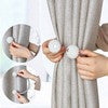 Magnetic Curtain Tiebacks - 2 Pack Pearl Buckle Tie Curtain