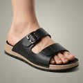 TRENDSSI | Dual-Tone Signature Slipper - Black
